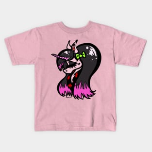 Emo Unicorn Kids T-Shirt